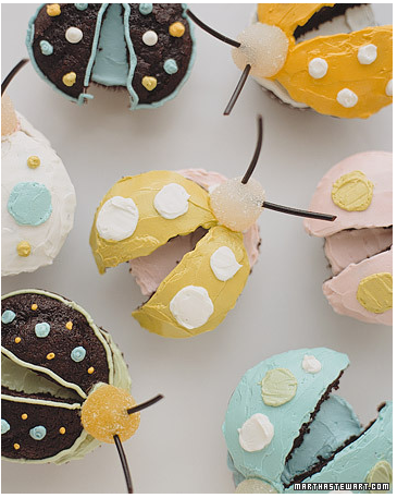 Ladybug Cupcakes