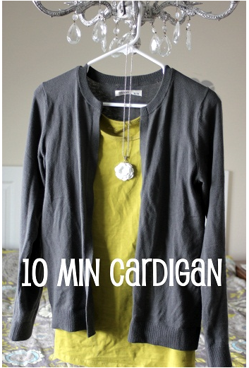 How to make a cardigan