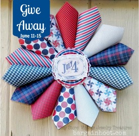 forth of july wreath