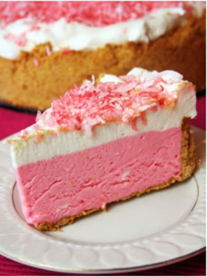 Pink lemonade pie