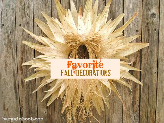 Favorite fall decorations