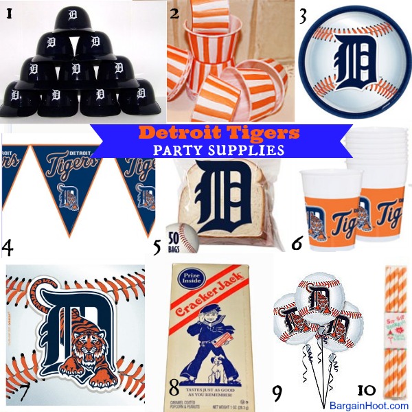 Detroit Tigers Party Supplies