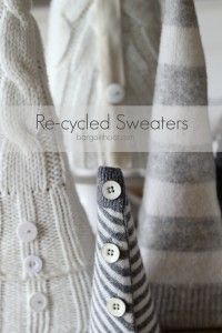 recycled sweaters